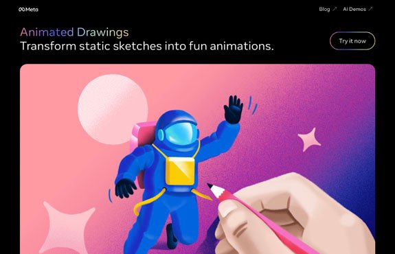 Meta’s Animated Drawings tool to bring student illustrations to life through animation