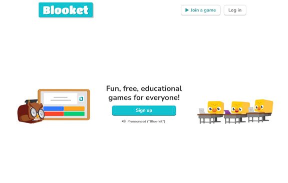 Blooket gamified learning platform for live classroom quizzes and student engagement