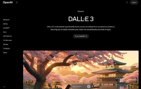 DALL·E AI image generator from text prompts for creative classroom projects