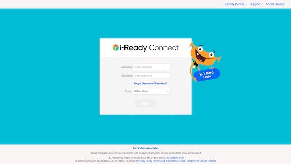 i-Ready diagnostic and instruction platform for personalized math and reading support